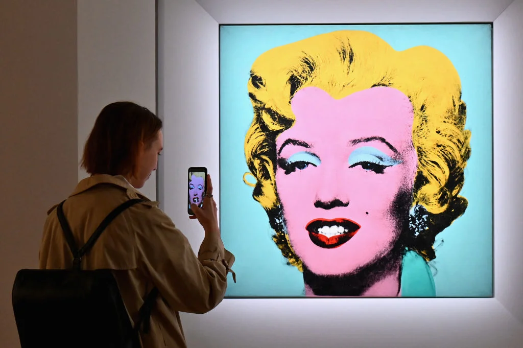 Shot Sage Blue Marilyn Andy Warhol Shot Sage Blue Marilyn Andy Warhol