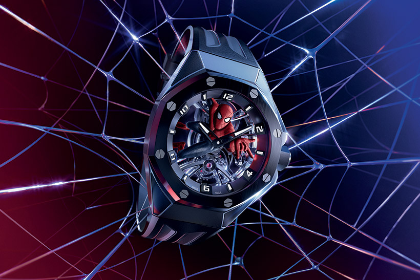 Royal Oak Concept Tourbillon Spider-Man di Audemars Piguet