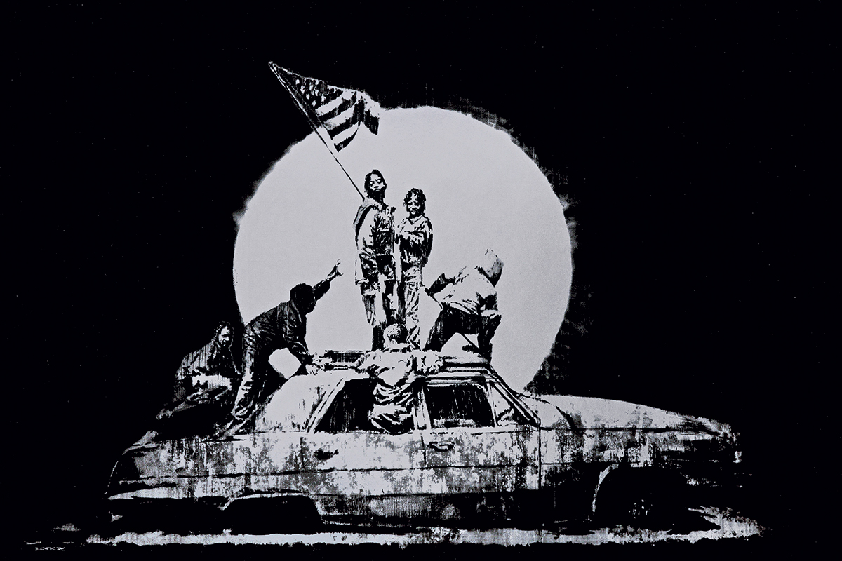 Banksy-Flag-2006