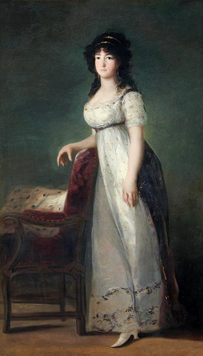 María-Gabriela-Palafox-y-Portocarrero-Francisco-Goya