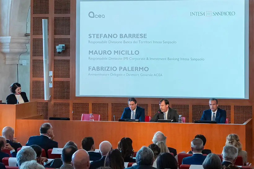 Accordo Intesa Sanpaolo-Acea: patto da 20 miliardi per l’acqua