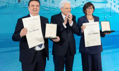 Il Presidente Mattarella premia i fondatori della Piazza dei mestieri