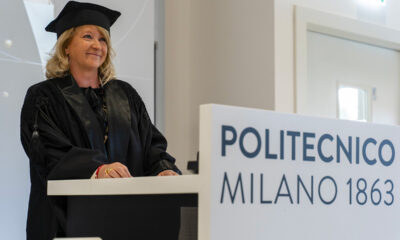 A Cristina Bombassei laurea honoris causa in Ingegneria dal Politecnico di Milano