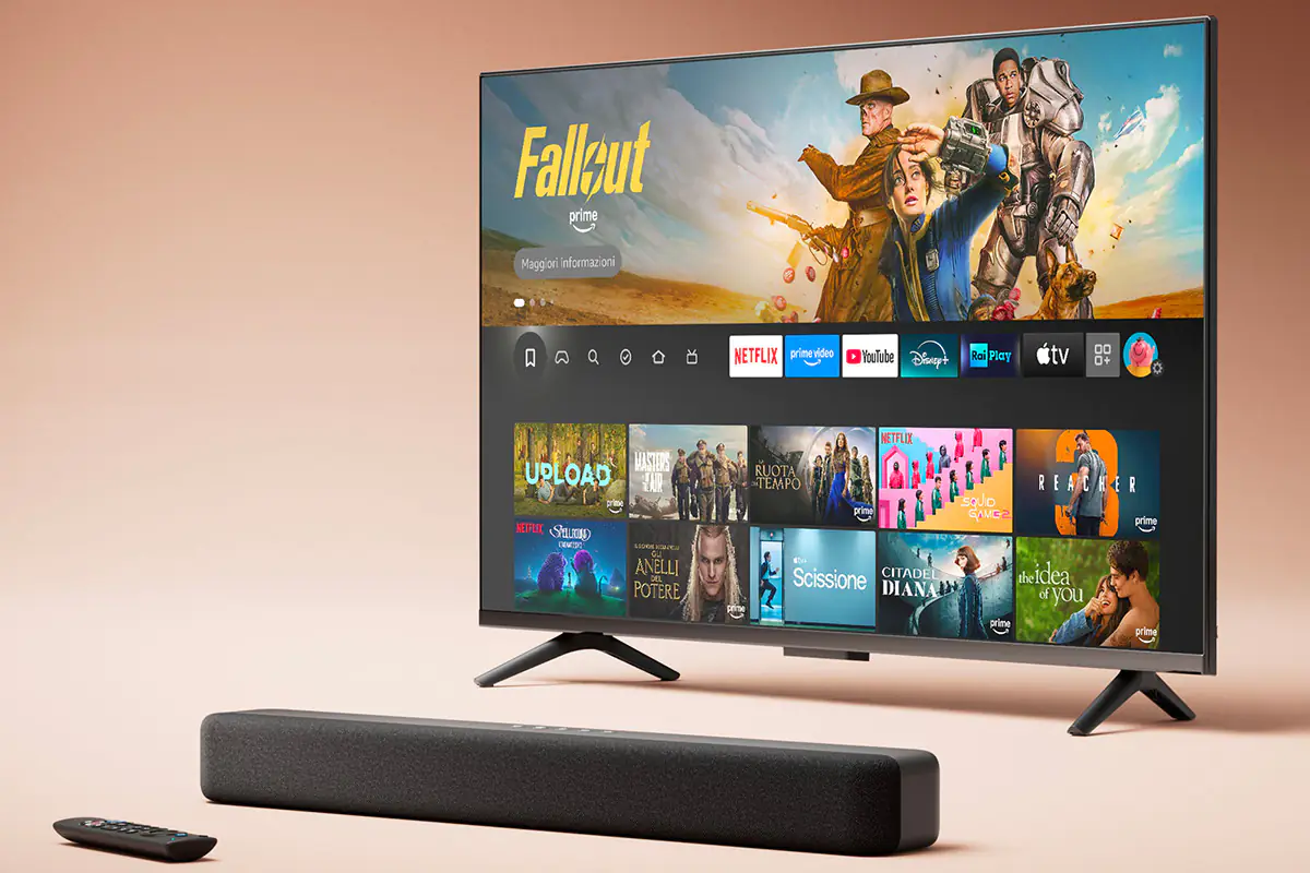 Amazon porta Fire Tv Soundbars in Italia