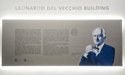 L'Università Bocconi dedica un edificio a Leonardo Del Vecchio