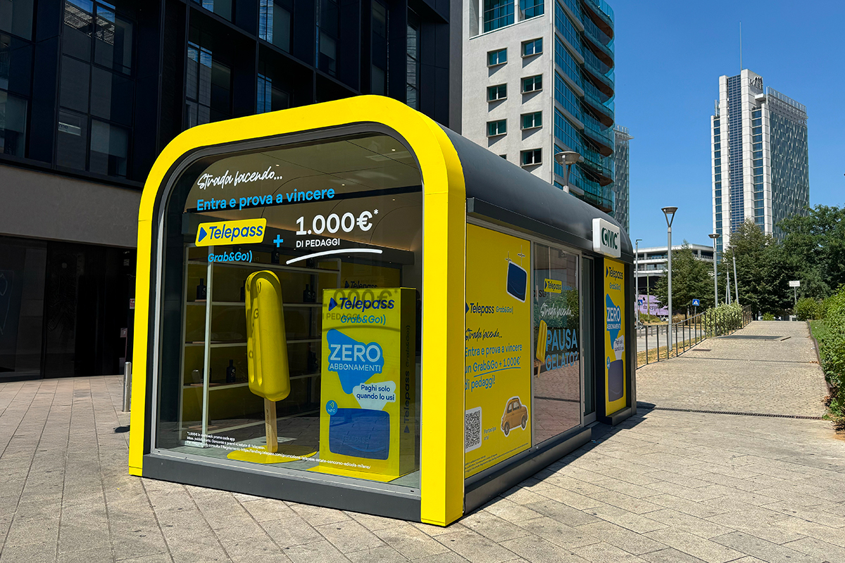 Telepass cambia strada: ecco il dispositivo Grab&Go