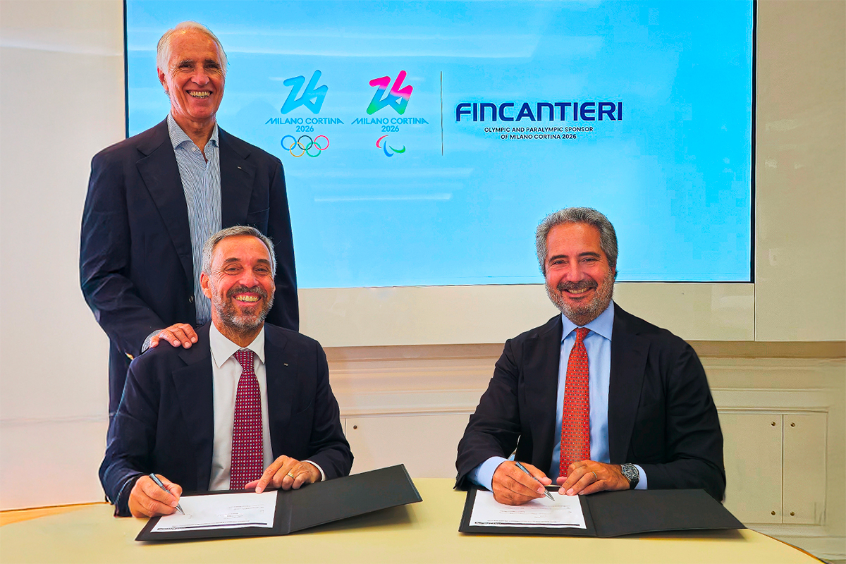 Fincantieri sponsor di Milano-Cortina 2026