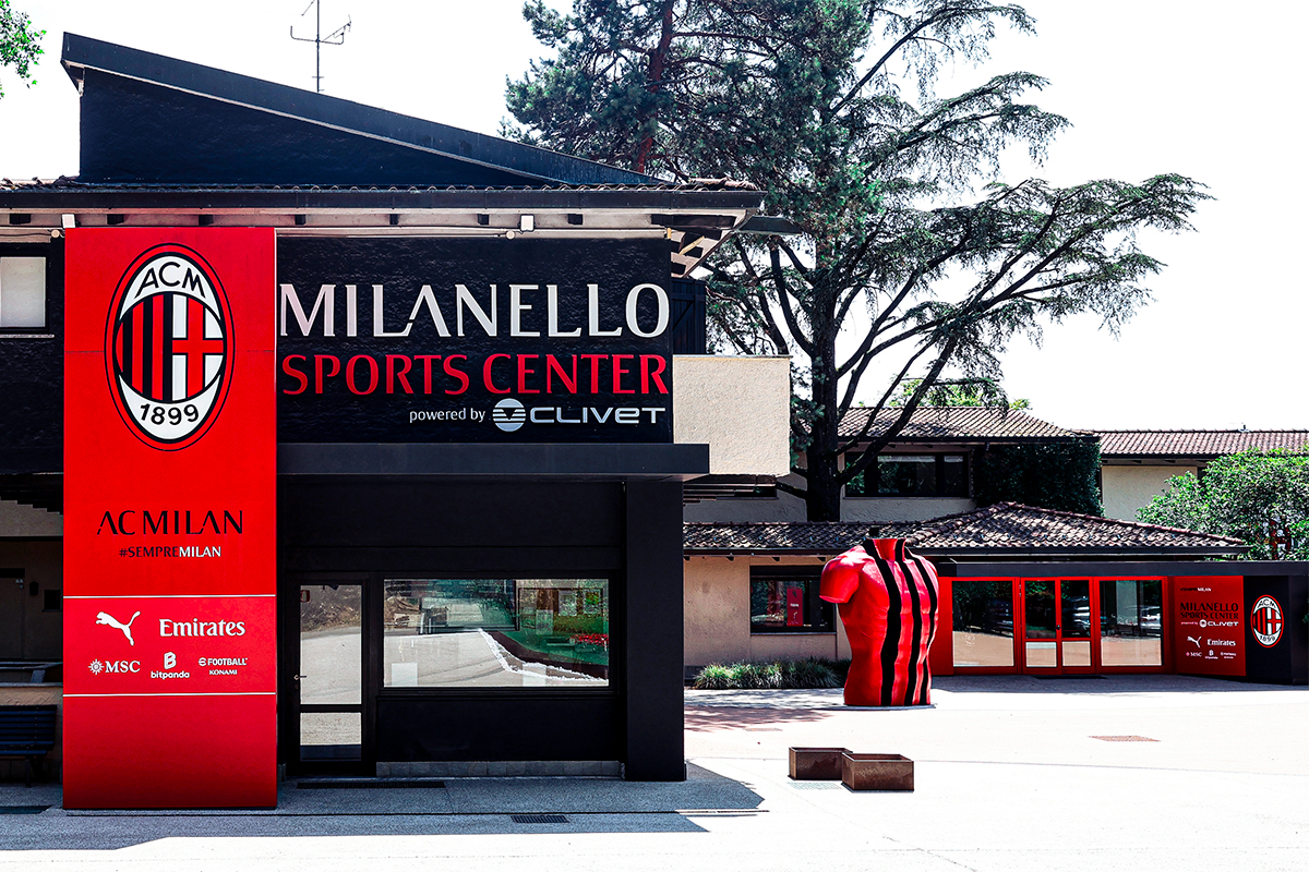 Clivet rafforza la partnership con Ac Milan