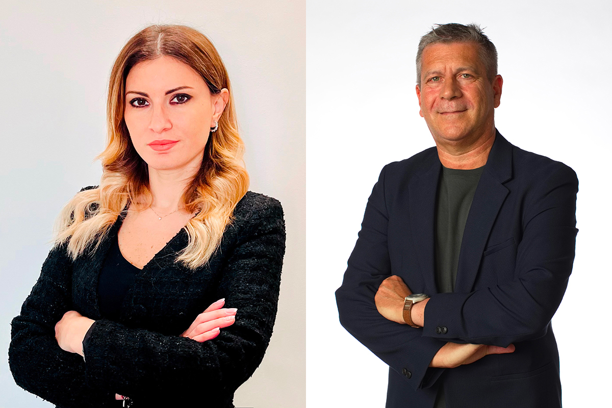 Marika Chiaromonte ed Edmondo Piccaglia per le vendite di Senec
