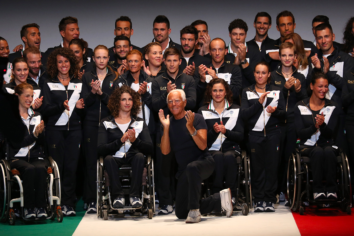 Giorgio Armani, lo stile che ha vestito lo sport italiano