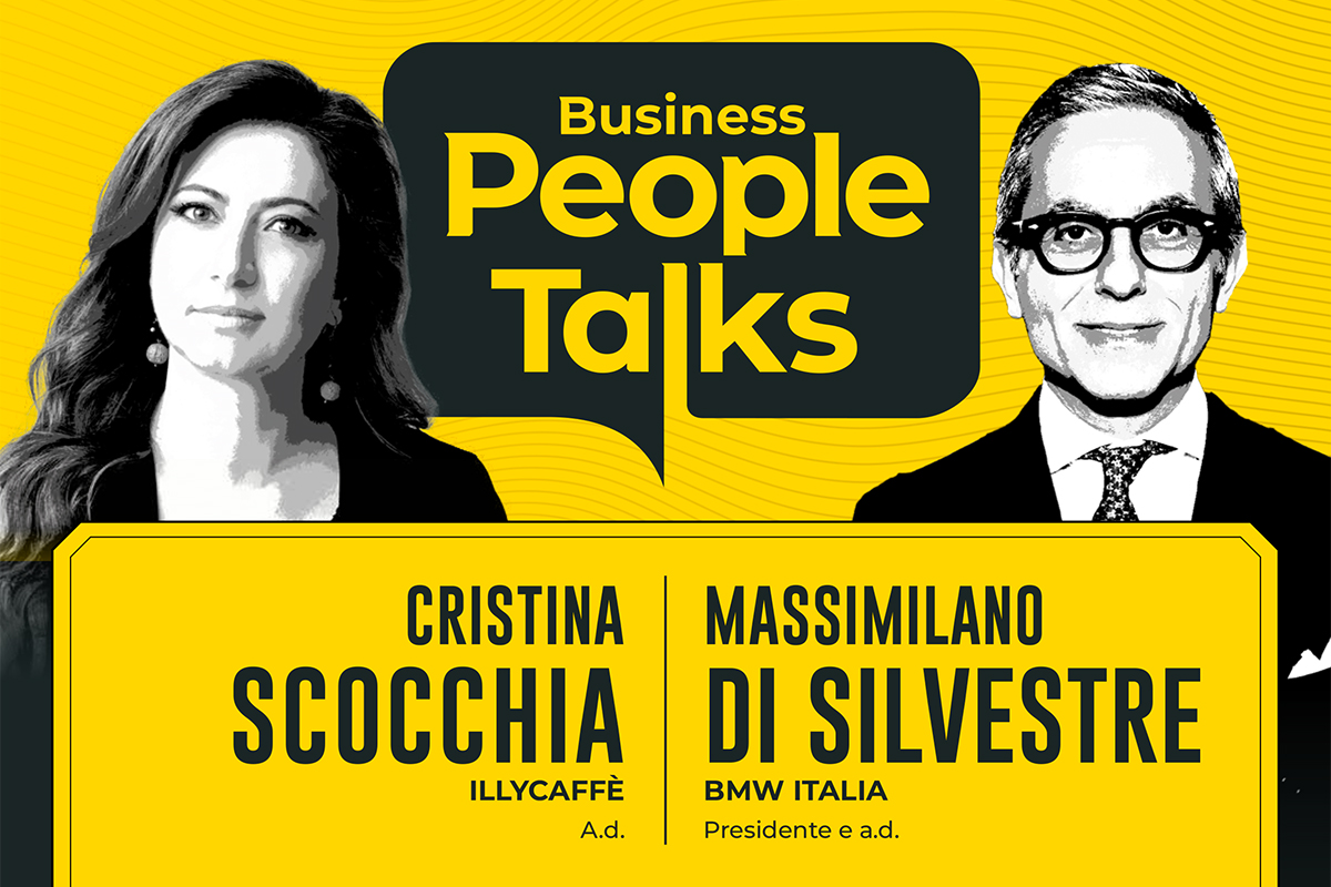 Cristina Scocchia e Massimiliano Di Silvestre ai Business People Talks